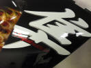 custom painted Suzuki Hayabusa (busa) with real (true) flame